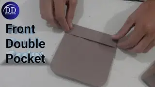 How Make a Gents Suit Front Double Pocket.