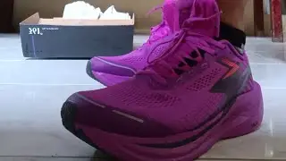 NEW SHOE | 361&deg; REVIEW | 2.5 FLAME E.T FLUORESCENT PURPLE. #361 #running #reels #reaction