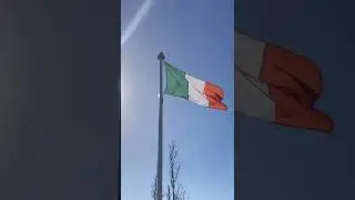 The Irish Tricolour Flag Flies Proudly St.Patrick&rsquo;s Day Dublin #shorts #flag #tricolour #proud