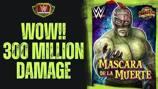 Wow!!-300 Million Damage-6 Star Gold Zombie Rey Mysterio-WWE Champions