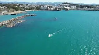 強風の日、RSfevaドローン空撮