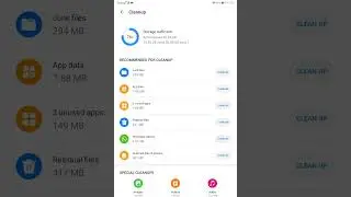How to clean junk files in huawei