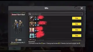 X- suit GIVEAWAY || Drop your PUBG/BGMI uid to get the x suit ❤️