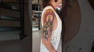 Neo trad cicatrizado. #neotradtattoo #neotrad #tattoo #tatuagem #tattoocigana