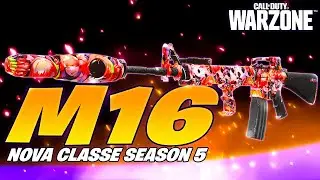 A *NOVA CLASSE DE M16 KIT* EST&Aacute; DELETANDO NA REBIRTH ISLAND!! | CLASSE M16 WARZONE