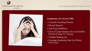 Denver Concussion Doctor Explains TBI Symptoms - Integrated Brain Centers - (303) 781-0126