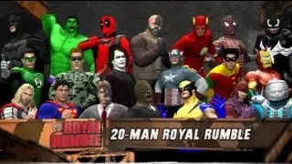 WWE 12 | Comic Book Royal Rumble