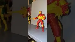 Iron Man marvel Legends, new hands added to custom and repulsor rays