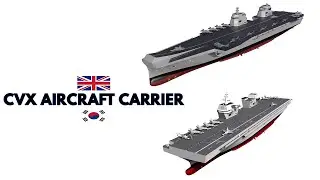British Babcock built the first CVX Aircraft Carrier