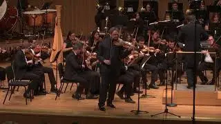 Berlioz Harold in Italy, 1st movement (excerpt), Misha Galaganov, TCU Symphony, German Gutierrez