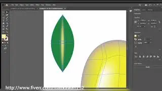 How to make a mango on adobe illustrator | 3D mango on illustrator | GRAPHICsense