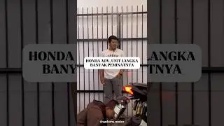 Honda ADV, unit langka banyak peminatnya 🤩 #sadamsmotor #mokaslampung #fypシ