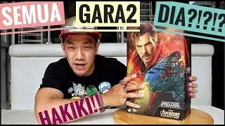 (ENGLISH Subs) UNBOXING HOTTOYS DR STRANGE AVENGERS INFINITY WAR!! SEMUA KARENA DIA!!!!