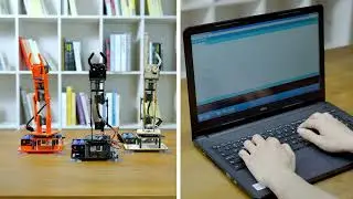 Adeept 5-DOF Robotic Arm Kit for Arduino -V4.0