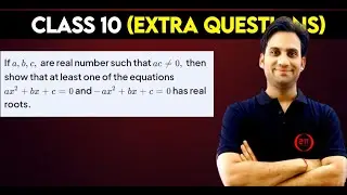 If a, b, c are real number such that ac &ne; 0, then show that at least one of the equations ax&sup2; + bx