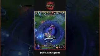 Enigma Double 5-Man Black Hole Saves the Base! Rampage!! 🌌🔥  #dota2 #ti2025 #dota2highlights