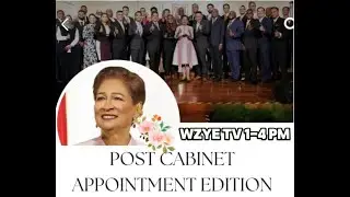 POST CABINET APPOINTMENT EDITION-SUNDAY TALK With Tommy & Wall Street on WZYE 95.9 FM