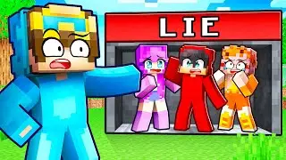 Using A LIE DETECTOR on my Friends In Minecraft!