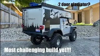 Axialfest 2023 build overview of my custom Jeep Gladiator EarthRoamer || road to axialfest episode 1
