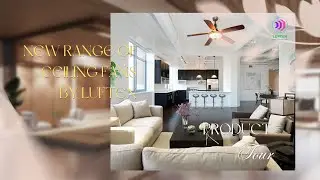 The Ceiling Fans range from LUFTEN  #ceilingfan #interiordesign #modern #designer
