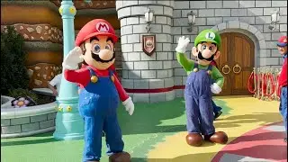 Mario & Luigi meet 60 year anniversary for Studio Tour is coming 2024 | Universal Studios Hollywood