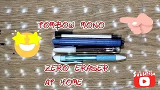 How to make tombow mono zero eraser ll  Alternative option for tombow eraser👍👍