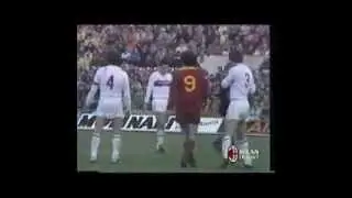 Roma-Milan 1-2 stagione 86-87