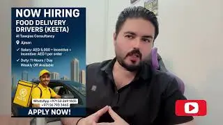 Dubai Jobs Car driver food delivery Keeta Fix Salary 5000 aed own car own visa 