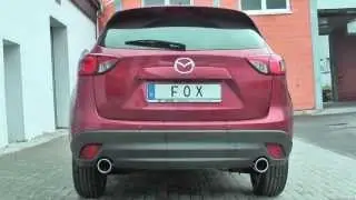 FOX Sportauspuff Endschalld&auml;mpfer Mazda CX5 4x4 2.2l Diesel 129 kW MA220015-133