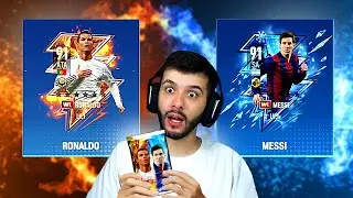 ABRI O PACK QUE VEM O MESSI OU CRISTIANO RONALDO NO FOOTBALL DREAM!