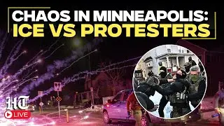 LIVE: Violent Confrontations Between ICE Agents and Minneapolis Residents, Protesters