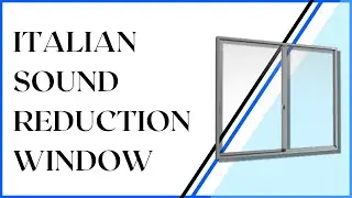 Italian Aluminium Soundproof Window installed in Mumbai.