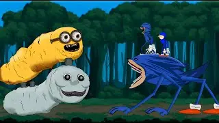 Shin Sonic Tapes Vs Minion's. exe, Thomas #animation #sonic - Animation Drawing Cartoon 2