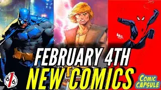 NEW COMIC BOOKS RELEASING FEBRUARY 4TH 2026 DC  MARVEL COMICS PREVIEWS COMING OUT THIS WEEK #comic