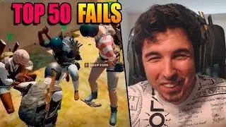 REACCIONANDO AL TOP 50 FAILS DE PLAYERUNKNOWN'S BATTLEGROUNDS (PUBG)