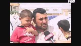 أوضاع النازحين من الفلوجة والرمادي الى هيت