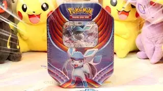 Opening A Pok&eacute;mon EVOLUTION CELEBRATION Tin: Glaceon!