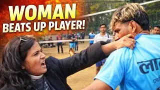भलिबल कम युद्ध मैदान ज्यादा भयो यो त!! volleyball game in delhi vairal video #volleyball #vairal