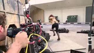 CAPTAIN AMERICA: CIVIL WAR - Behind The Scenes B-Roll Footage Scarlett Johansson