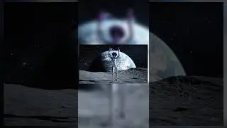 Alien on moon #aliens #ai #cartoon #kidsvideo #kid#cartoon