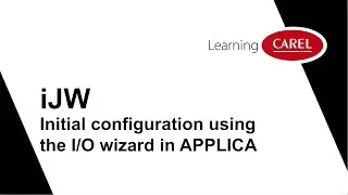 iJW Initial configuration using the I/O wizard in APPLICA