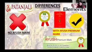 BEST BRAND ELEMENTS WELLNESS CERTIFIED BY AYUSH PREMIUM MARK.