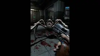 Game horrify ugly SPIDER effects, shader & lighting 2004 games could do that! #doom3 #gaming #shorts