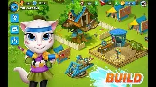 Talking Tom Camp Part 11 (by Outfit7) / Android Gameplay HD