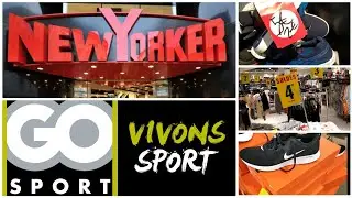 soldes &eacute;t&eacute; 2020, go sport, New Yorker, 2&euro;😲