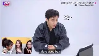 Young K reacts to Dreamcatcher and Twice singing his songs