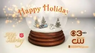 CBSPhilly Holiday eCard - Snowglobe Mobile Weather Lab