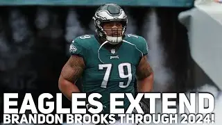 Eagles Extend Brandon Brooks! 30 Million Guaranteed! Highest Paid Guard In The League! Well Earned!