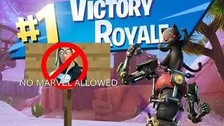 Fortnite before Marvel characters showed up - Funny moments