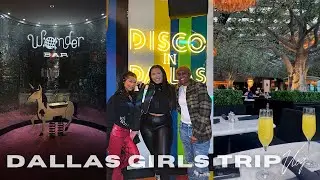 DALLAS TX GIRLS TRIP VLOG WITH MY COUSINS • NIGHT LIFE, LOTS OF RESTAURANTS & MORE | LONDON LUX